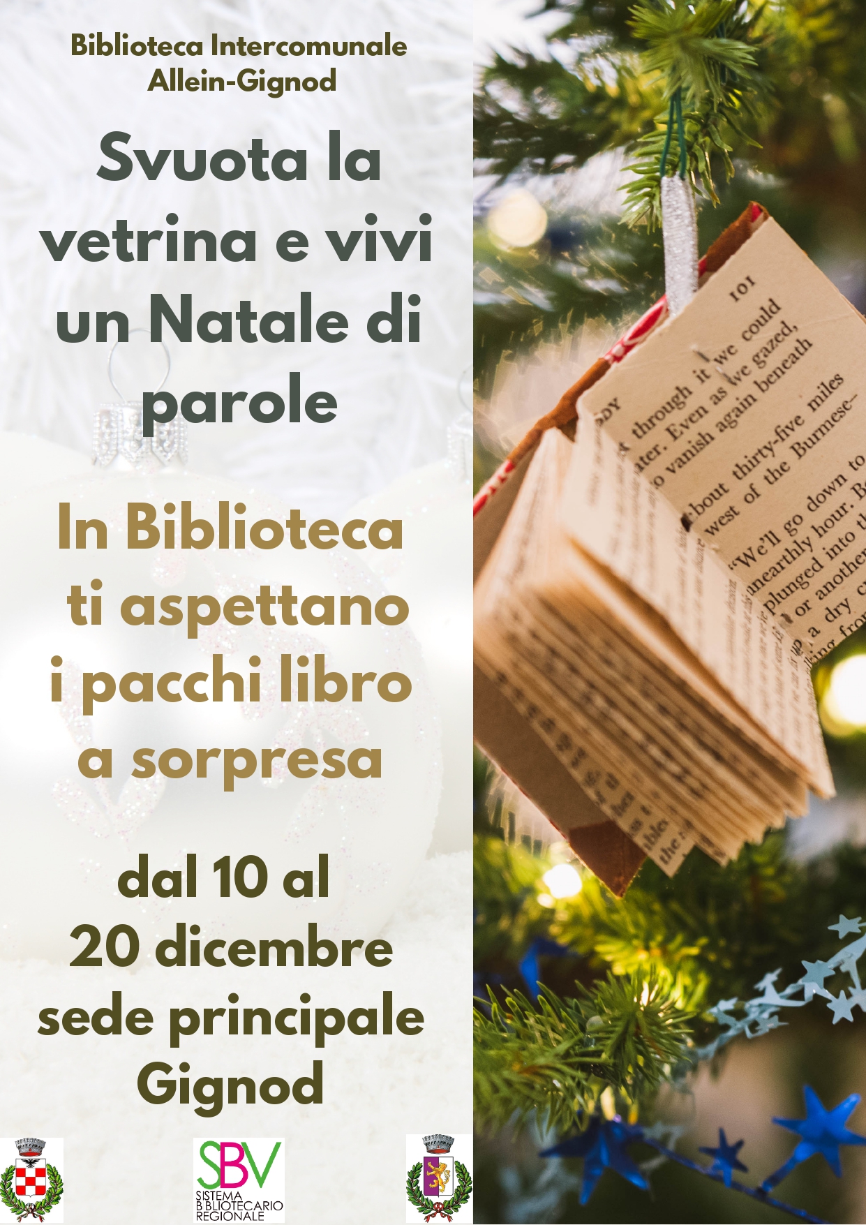 Svuota la vetrina Natale 2024